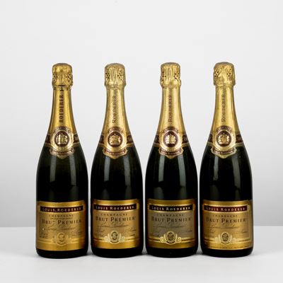 Louis Roederer, Champagne Brut Premier, 4 bottiglie da 75 cl