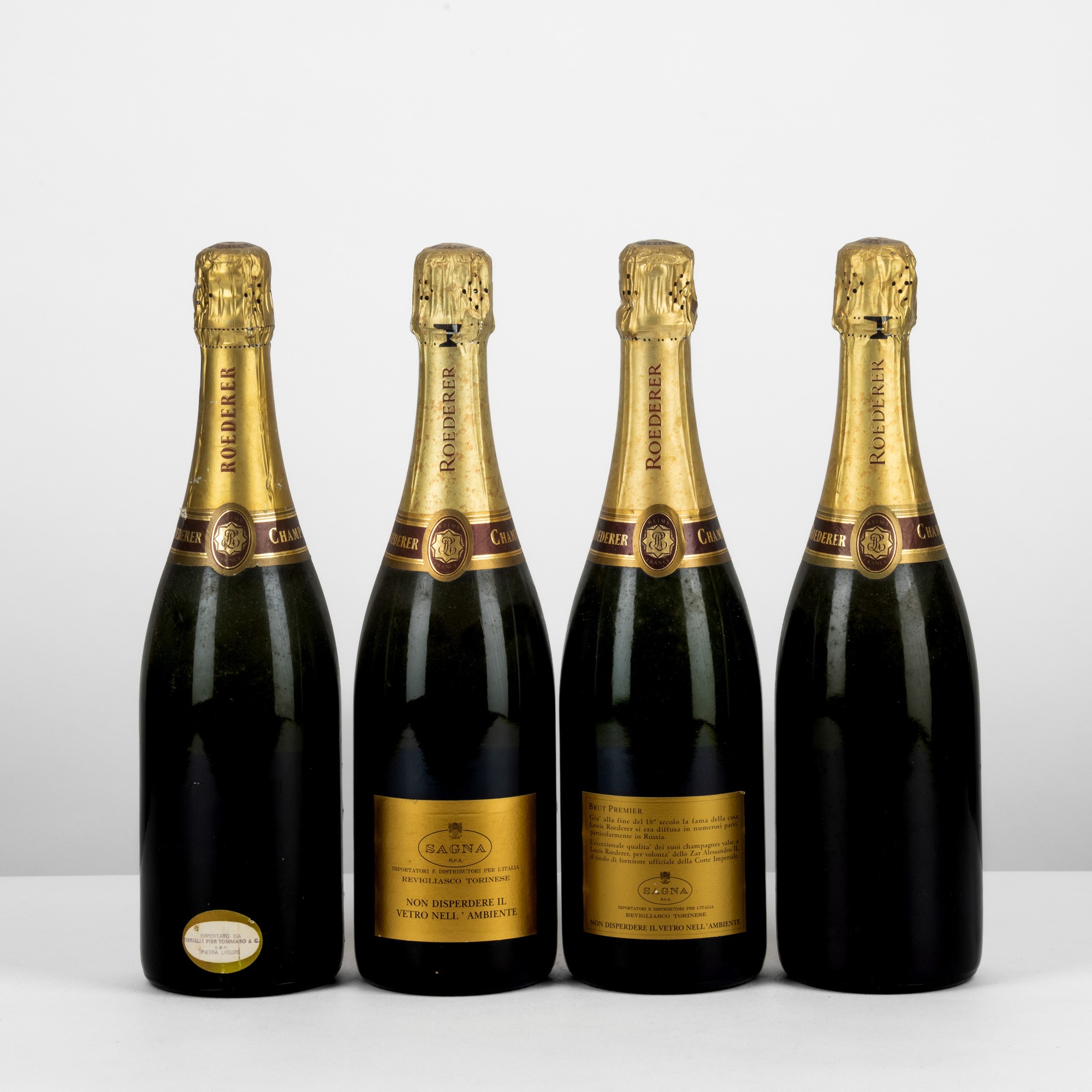Louis Roederer, Champagne Brut Premier, 4 bottiglie da 75 cl