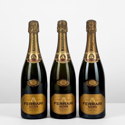 Ferrari, Spumante Perlè del 1992, 3 bottiglie 75cl