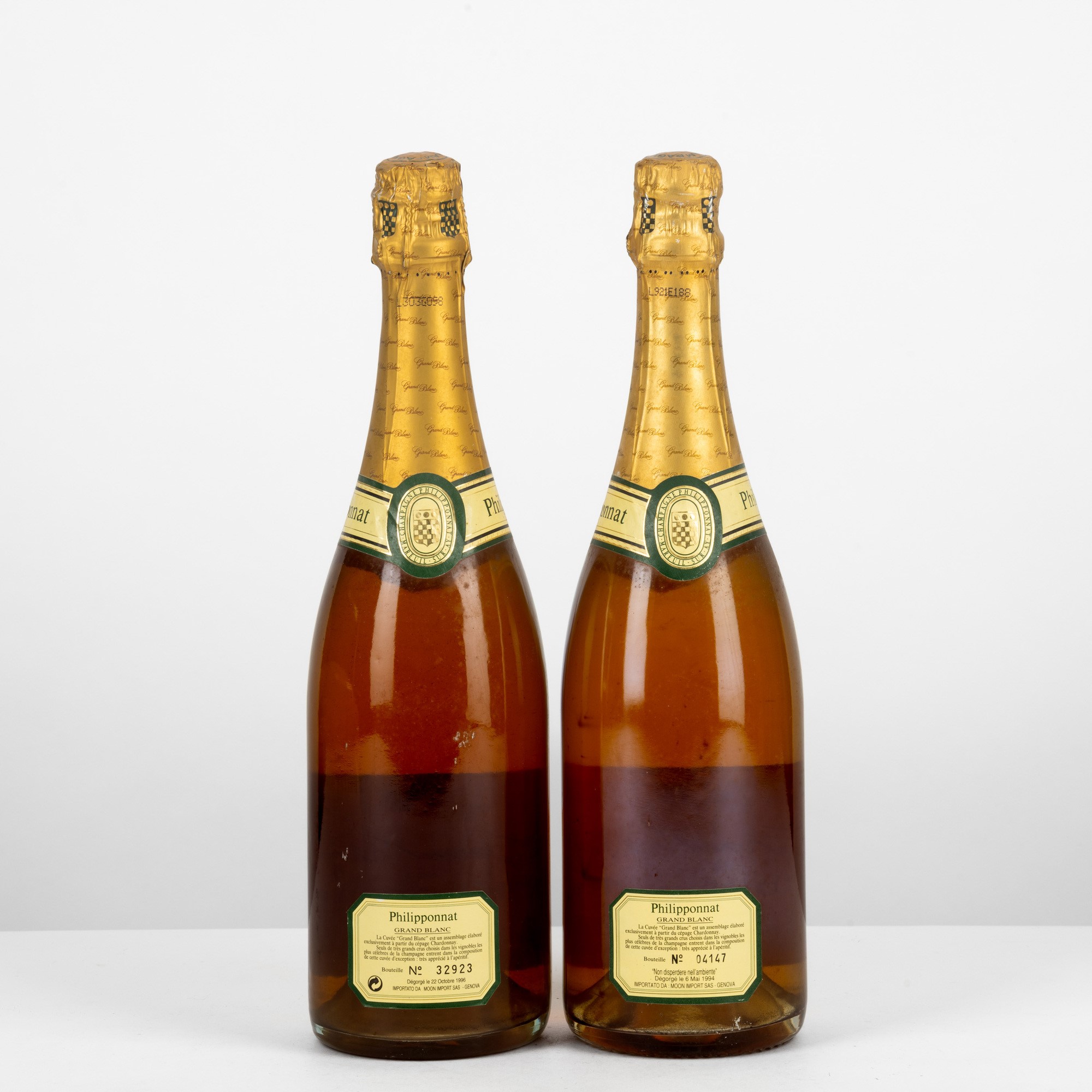 Philipponnat, Champagne Grand Blanc 1988 e 1989, 1Bt da 75cl
