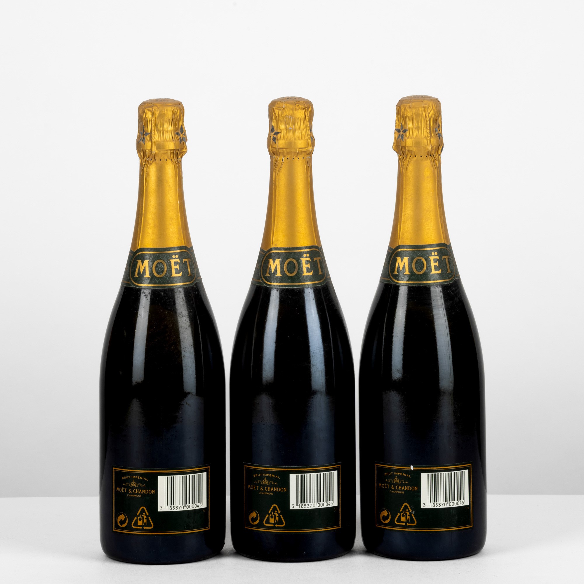 Moet & Chandon, Champagne Brut Imperial 1988, 3 bottiglie da 75cl