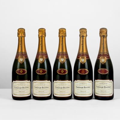 Laurent Perrier, Champagne Brut, 5 Bottiglie da 75cl