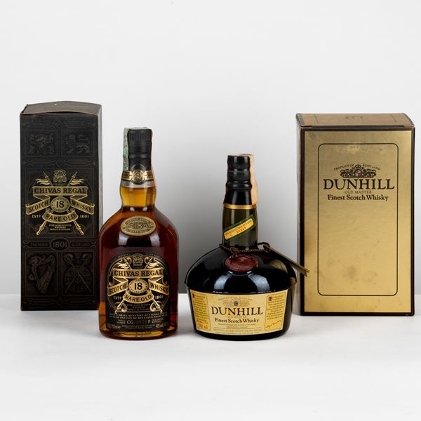 Dunhill & Chivas Regal 18, Scotch Whisky
