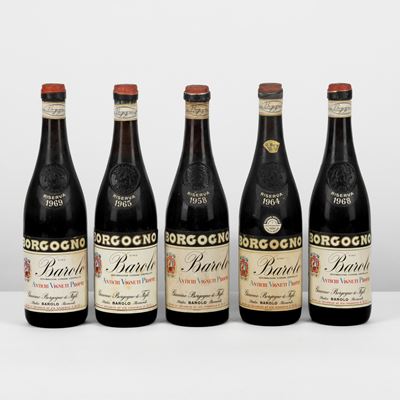 Giacomo Borgogno, Barolo Riserva (1958, 1964, 1965, 1968, 1969)