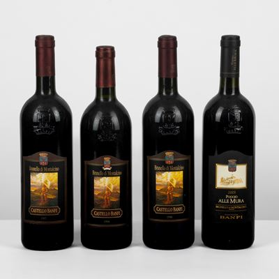 Banfi, Brunello Di Montalcino 1994, 1996, 1997 e Poggio Alle Mura 2003