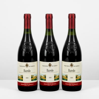 Marchesi di Barolo, Barolo 1989 - 3 Bottiglie
