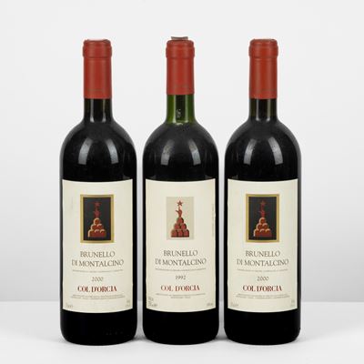 Brunello Di Montalcino, Col D'Orcia, Set di 3 Bottiglie (75cl)