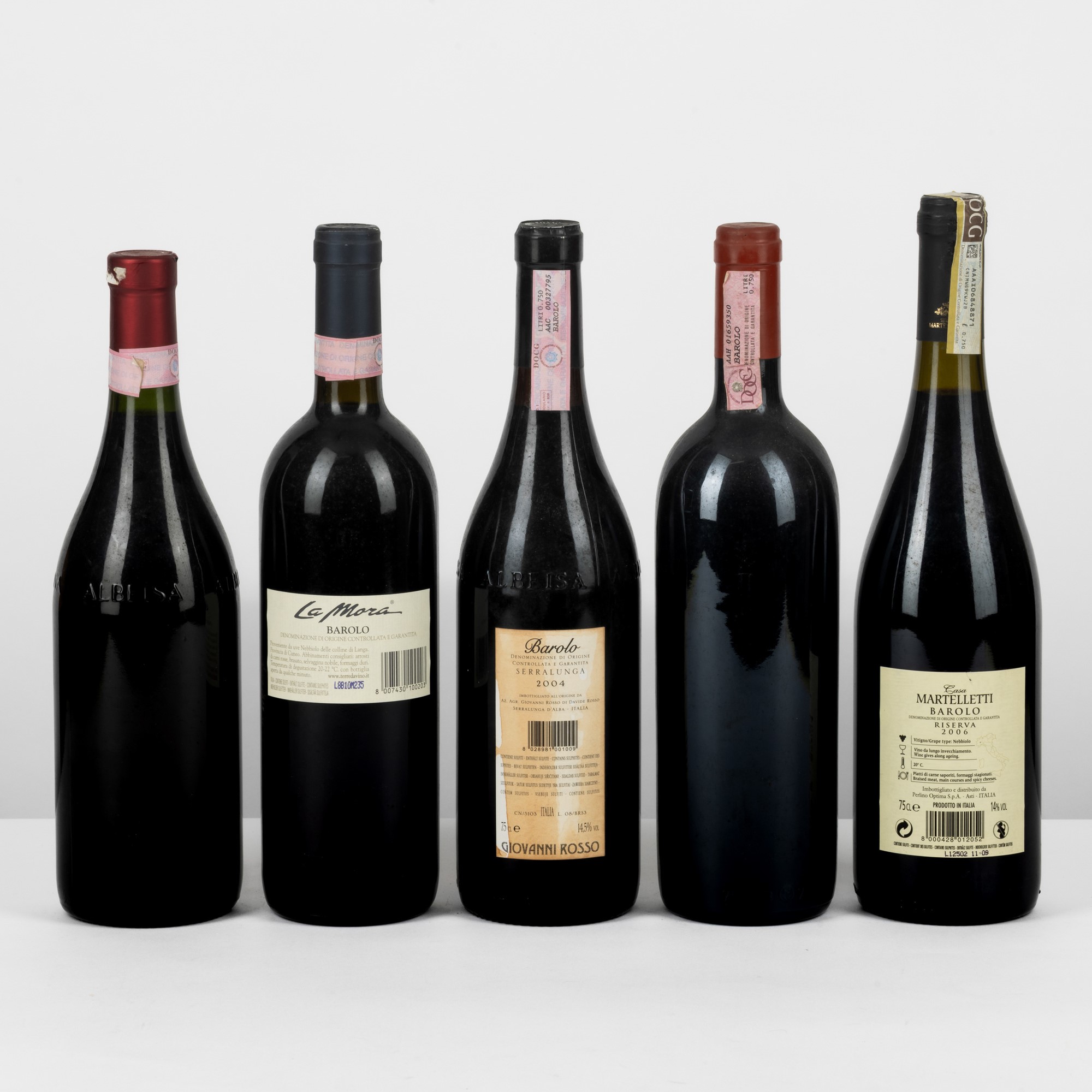 Giovanni Rosso, Barolo Selezione 2004 e altre annate