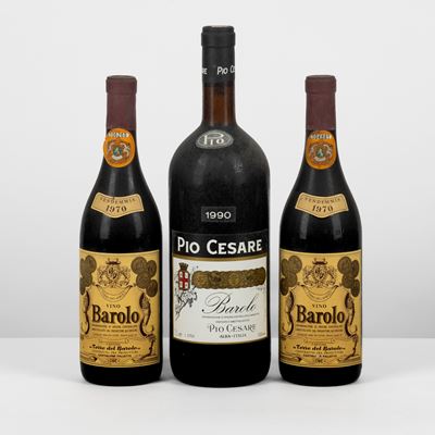 Terre del Barolo 1970 e Pio Cesare 1990, Selezione di Vini