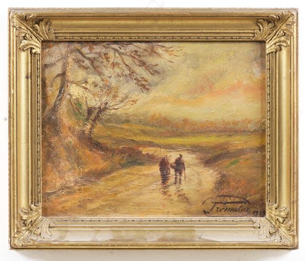 Paesaggio con figure