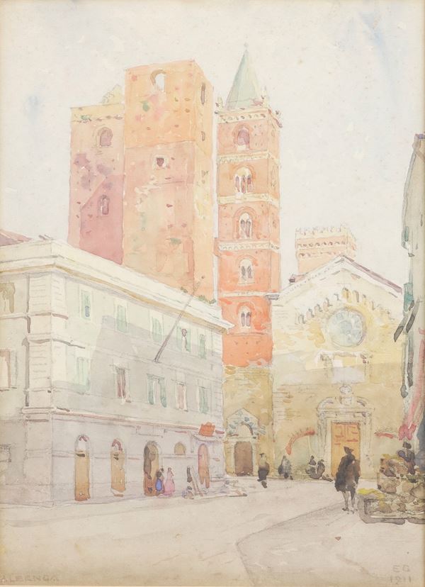 Siglato E. G. 1911 Albenga