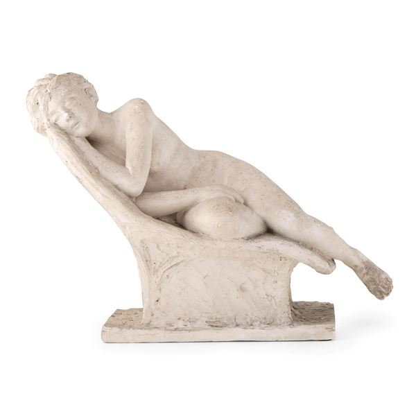 Scultore del XX secolo Nuda dormiente