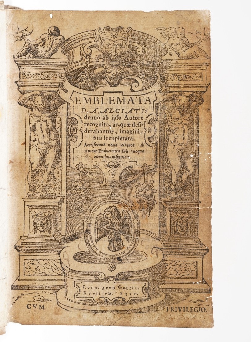 Alciati, Andrea, Emblemata, Lugduni, Rovillium, 1550