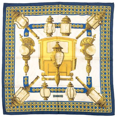 Hermès, Foulard “feux De Route”