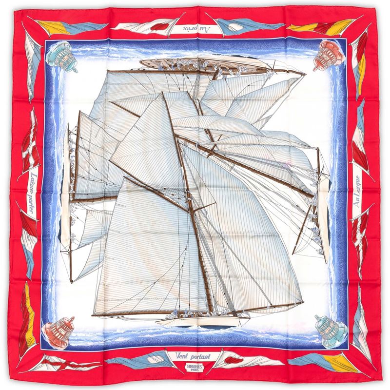 Hermès, Foulard “Vent Portant”  - Auction Fashion Vintage - Cambi Casa d'Aste
