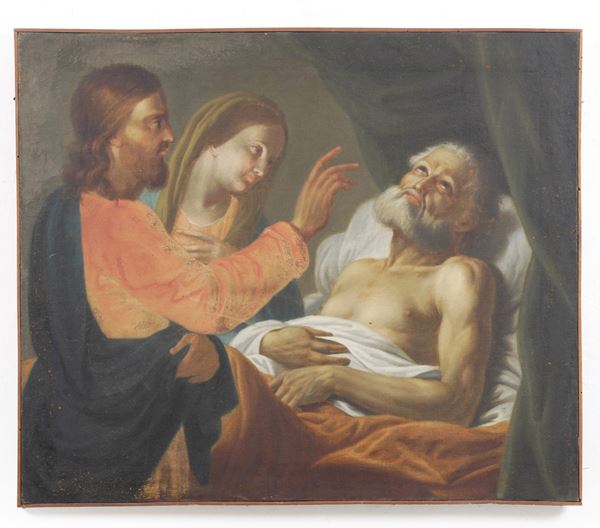 Scuola del XVIII secolo Transito di San Giuseppe