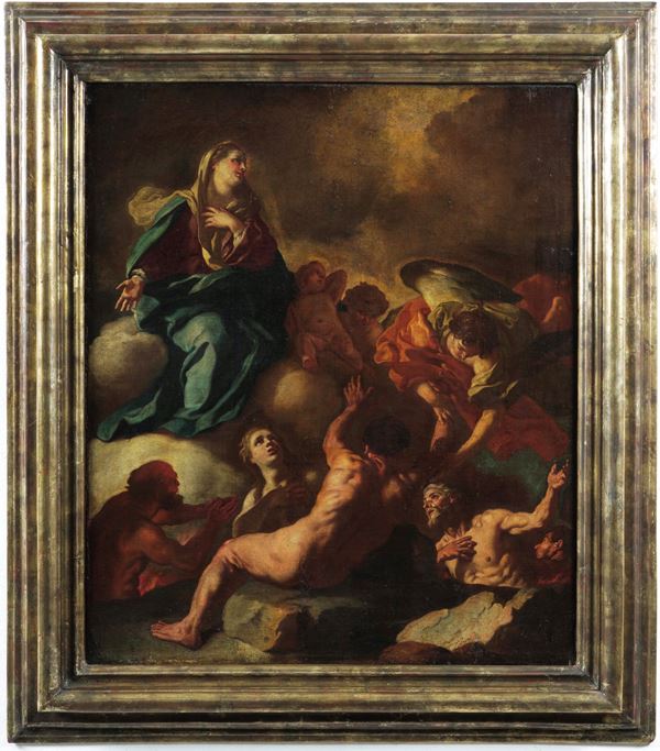 Francesco Solimena - Vergine che intercede per le anime del Purgatorio
