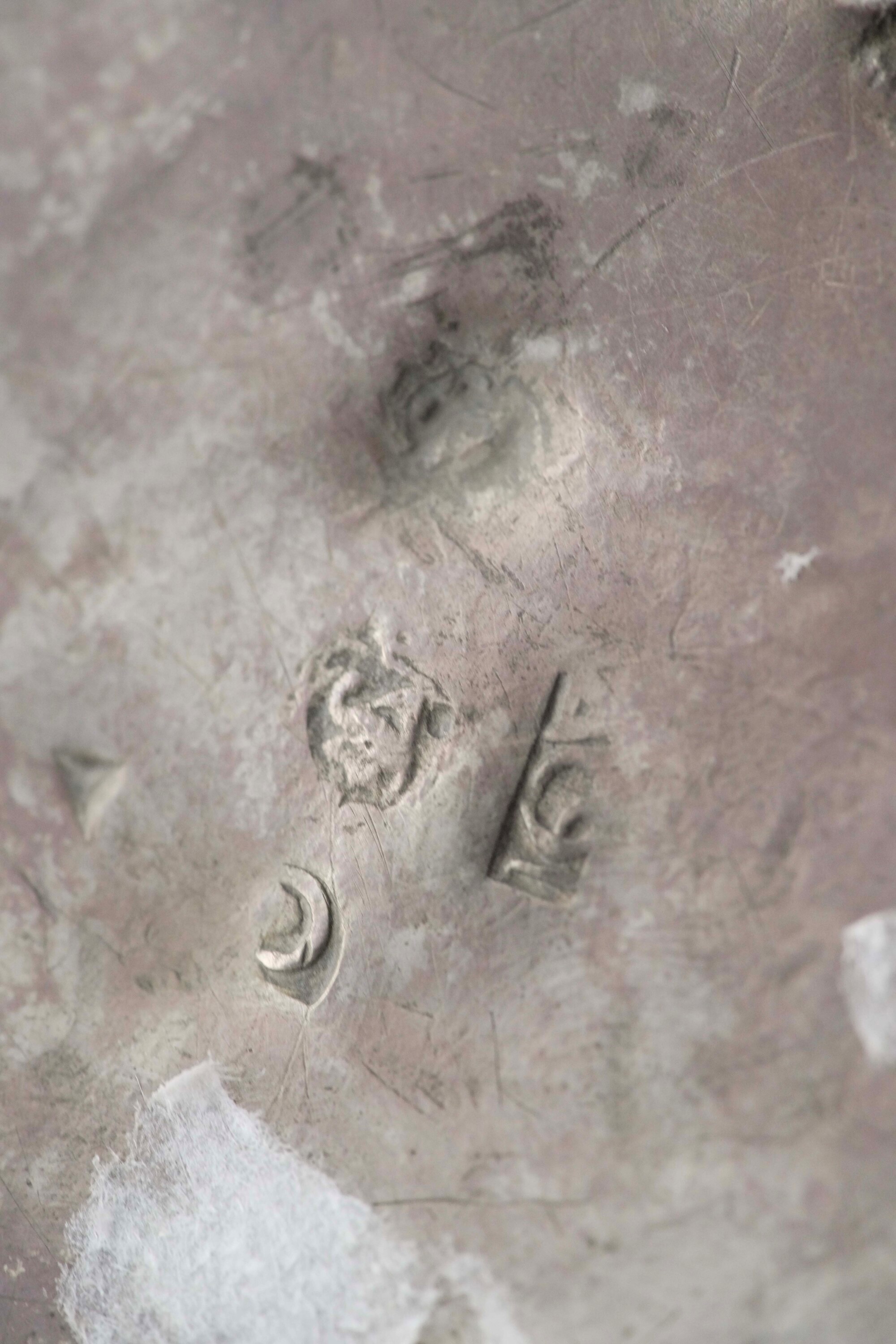 Secchiello per acqua benedetta, argento fuso e sbalzato, XVIII secolo