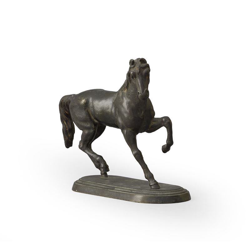Cavallo. Fonditore del XIX-XX secolo  - Asta Scultura Antica e del XIX-XX Secolo - Cambi Casa d'Aste