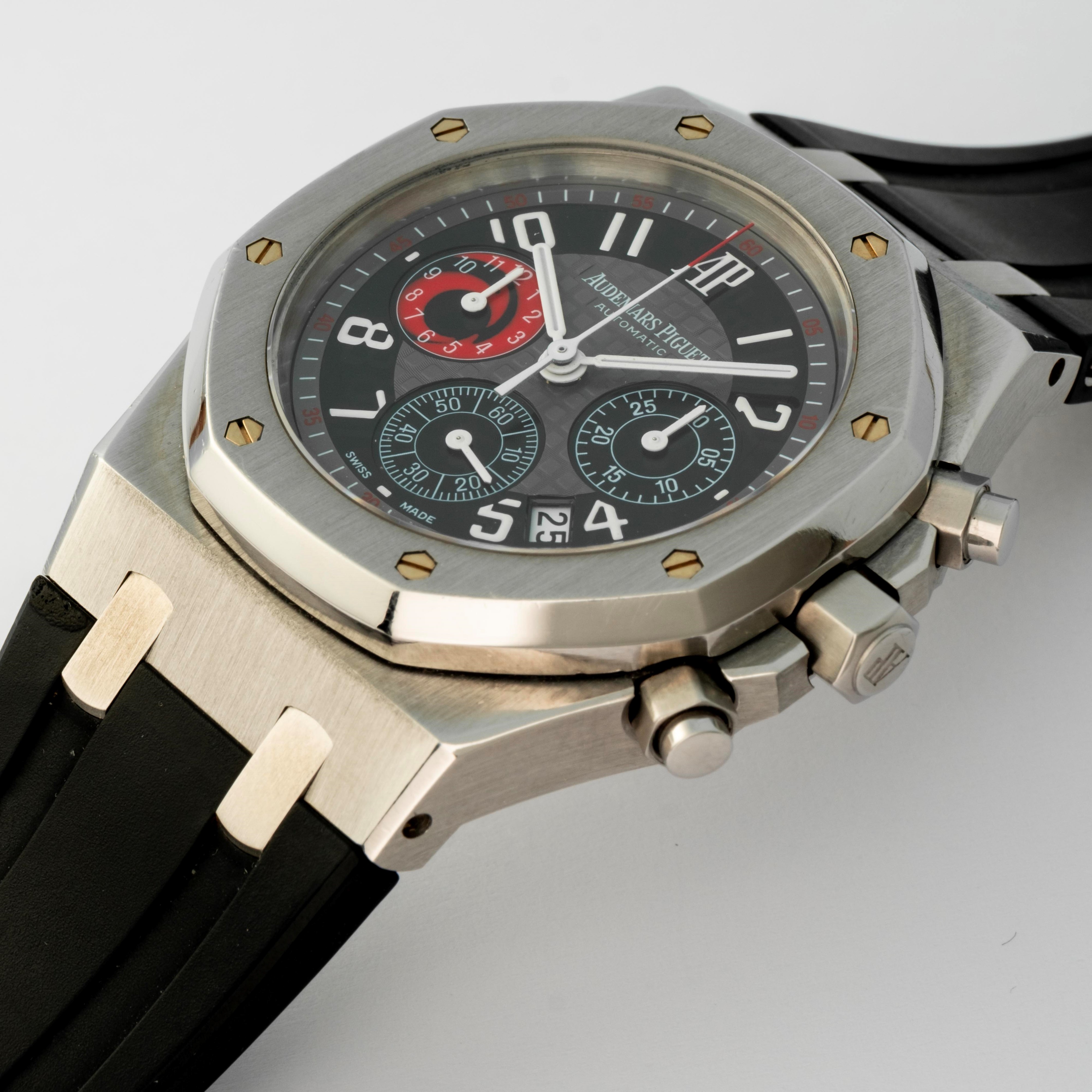 Audemars Piguet - Royal Oak cronografo in acciaio ref. 25979ST, edizione limitata “Alinghi City o...