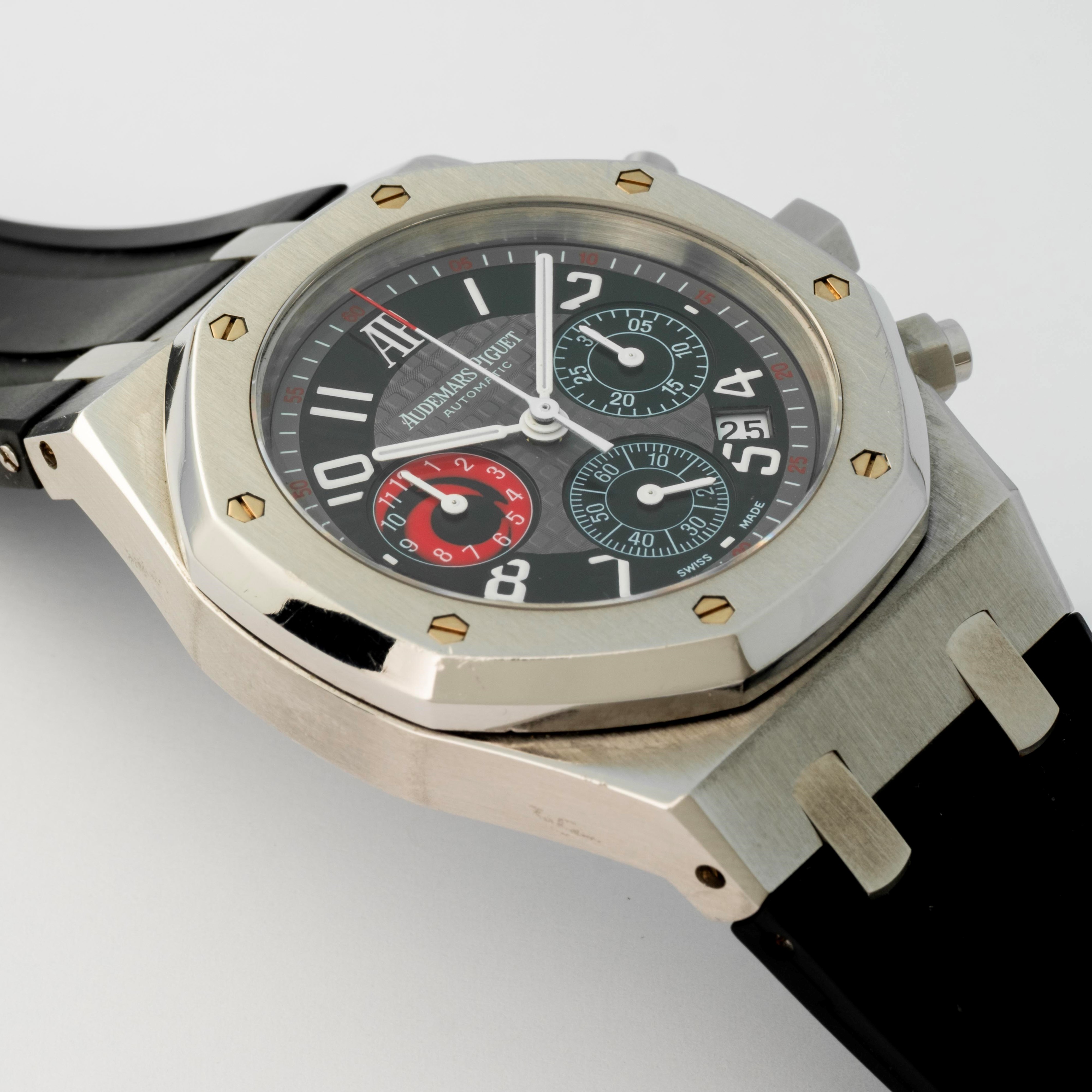 Audemars Piguet - Royal Oak cronografo in acciaio ref. 25979ST, edizione limitata “Alinghi City o...