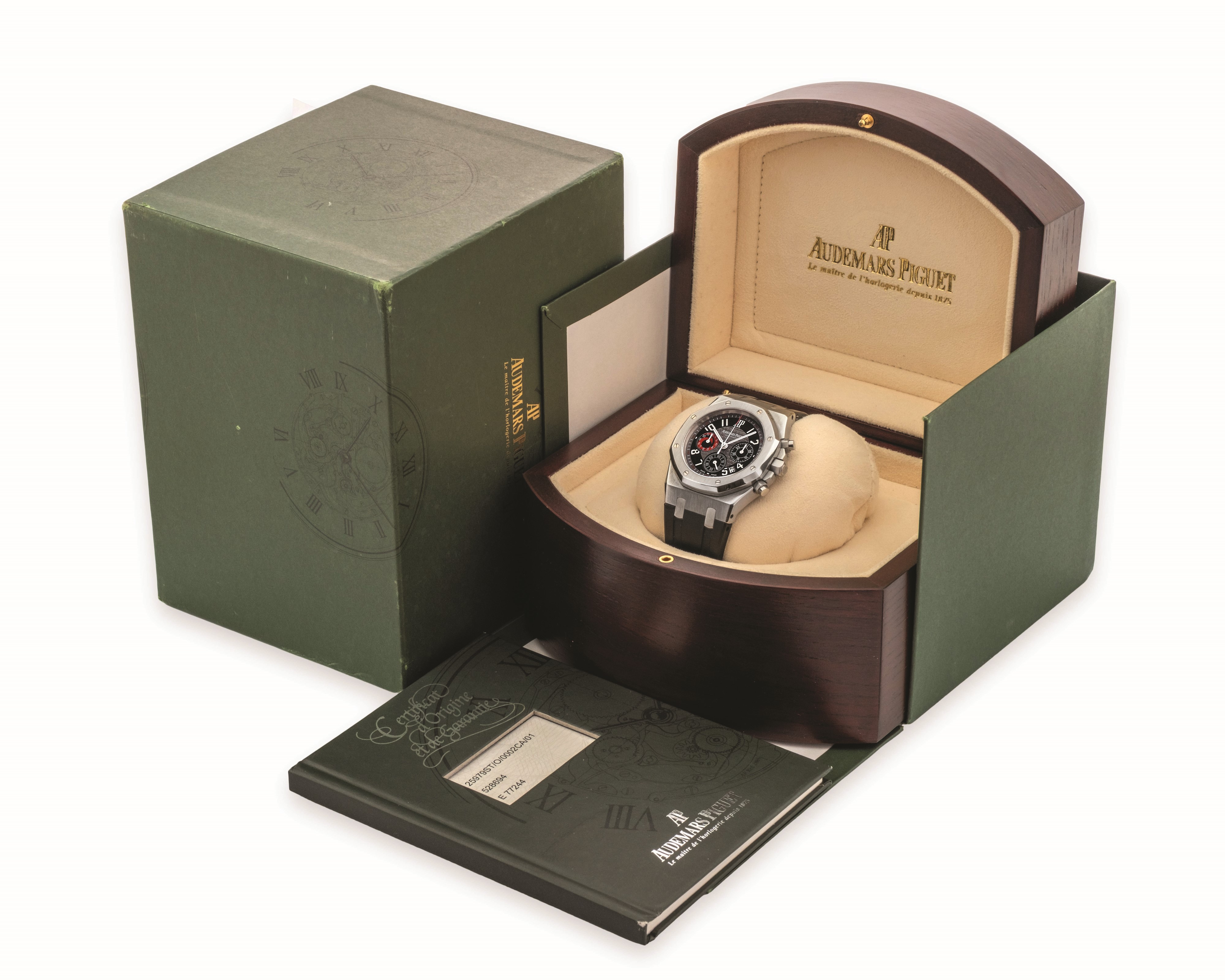 Audemars Piguet - Royal Oak cronografo in acciaio ref. 25979ST, edizione limitata “Alinghi City o...