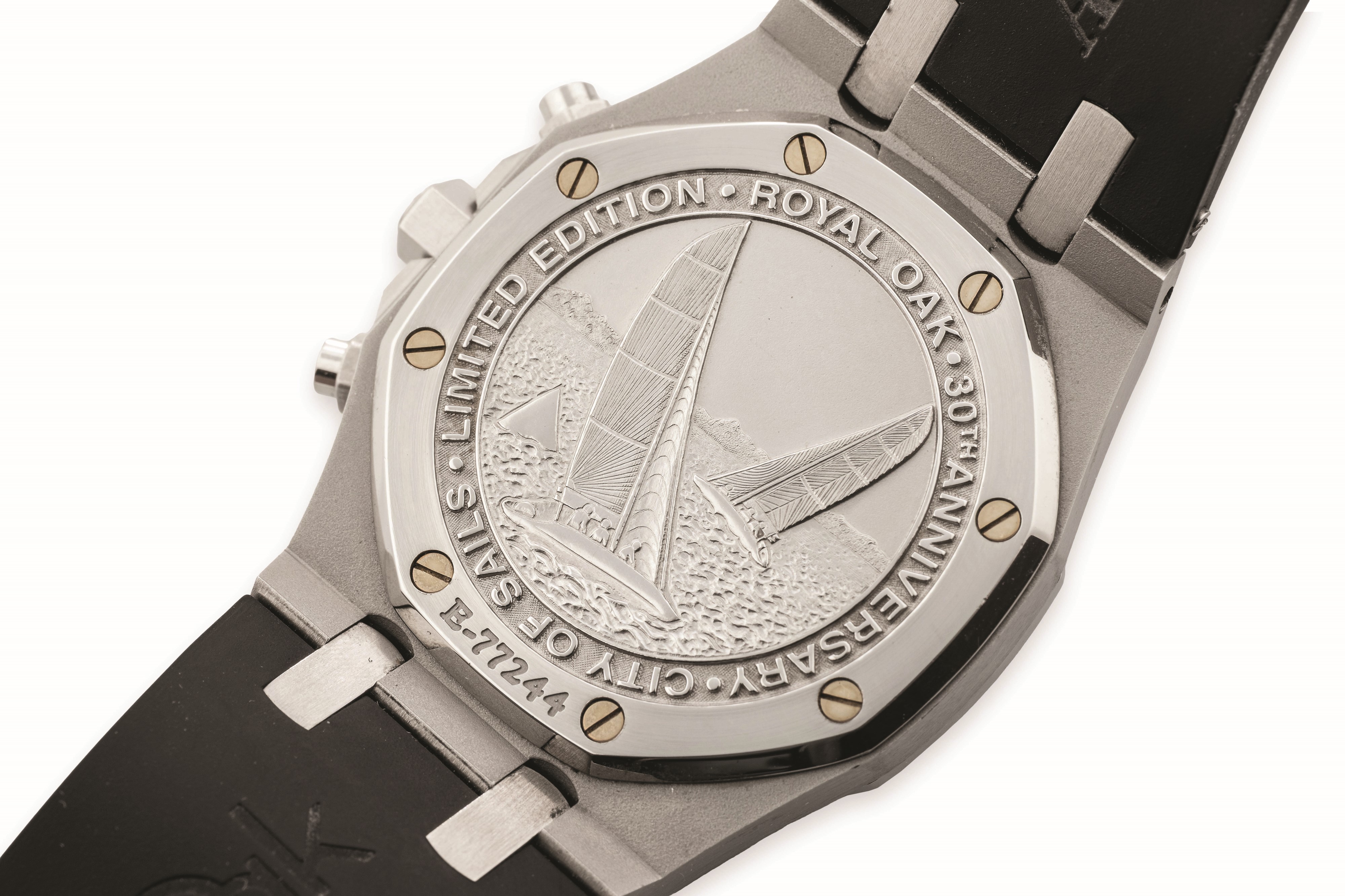 Audemars Piguet - Royal Oak cronografo in acciaio ref. 25979ST, edizione limitata “Alinghi City o...