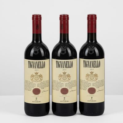 Antinori, Tignanello 2015, 3 bottiglie da 75 cl