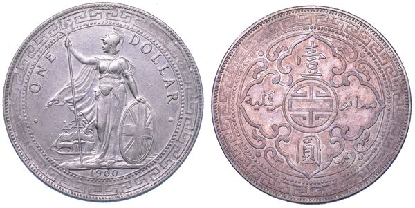 REGNO UNITO. VICTORIA, 1837-1901. Trade Dollar 1900.