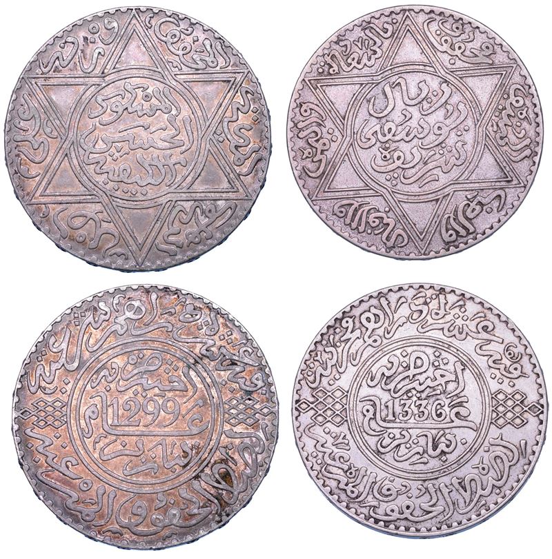 MAROCCO. Lotto di due monete.  - Auction Light Numismatics - Cambi Casa d'Aste