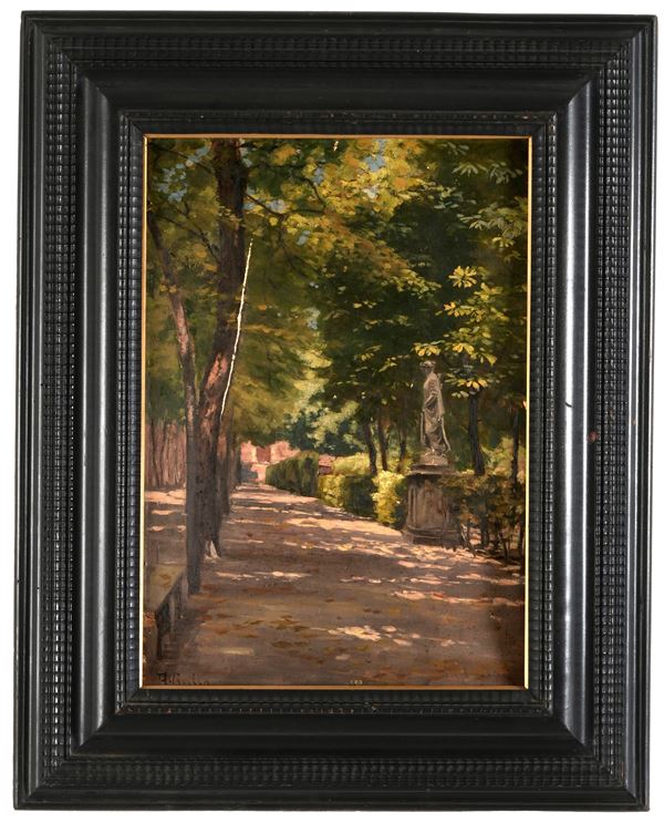 Alberto Grosso Nel giardino reale