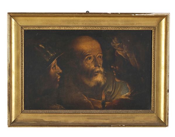 S.Pietro che tradisce Gesù