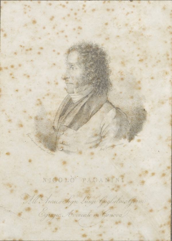 Gravagni Angelo (1790-1835) Nicolò Paganini
