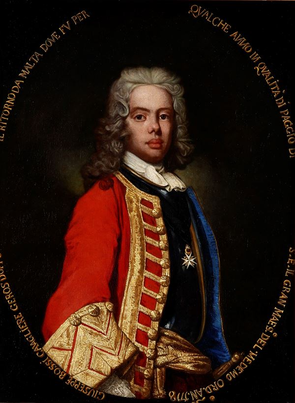 Ritratto del cavaliere Giuseppe Bossi, Gran Maestro dell'Ordine di Malta