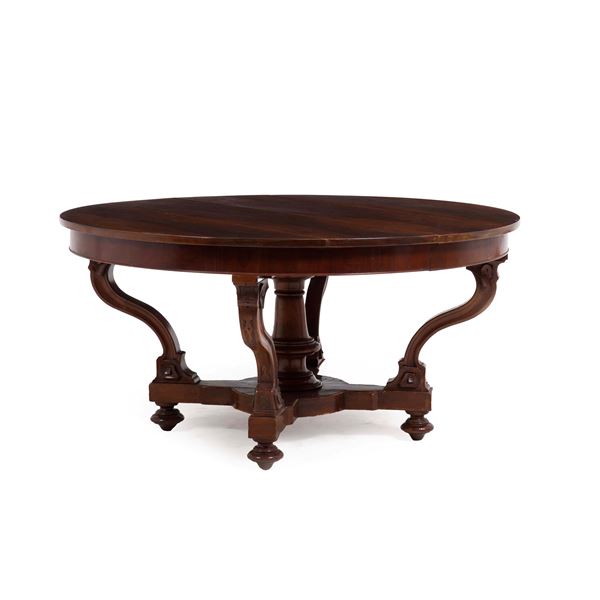 Tavolo a cestello. XIX-XX secolo