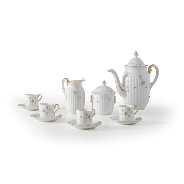 Servizio da caffè.<BR>Ginori, XX secolo.
