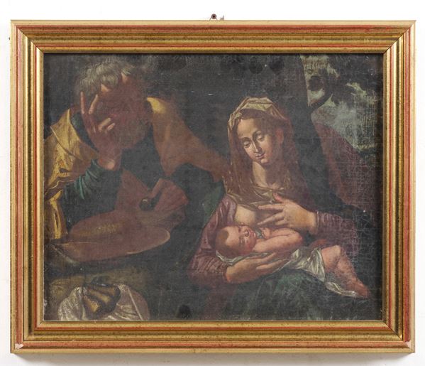 Scuola del XVIII secolo Sacra Famiglia