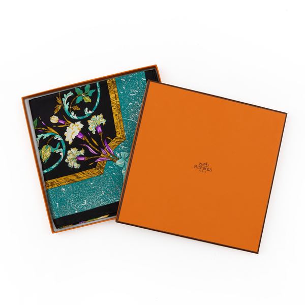 Hermès, Foulard "Pierres d'Orient et d'Occident"