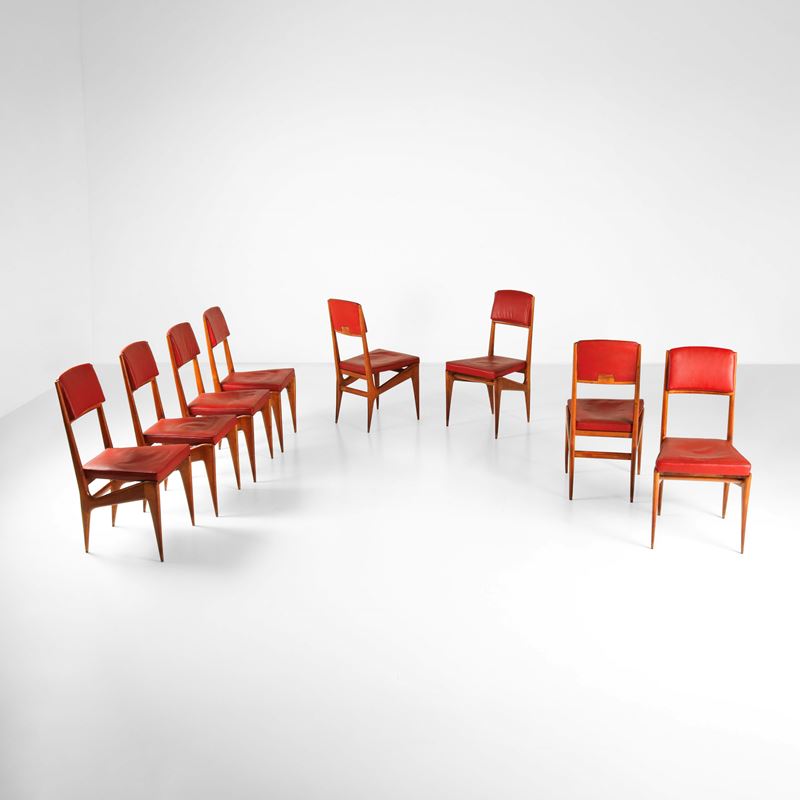 Melchiorre Bega : Otto sedie  - Auction Design - Cambi Casa d'Aste