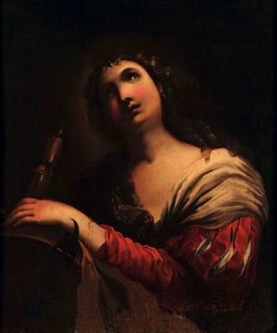 Santa Caterina, olio su tela