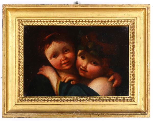 Scuola del XVIII/XIX secolo Figure di bambini