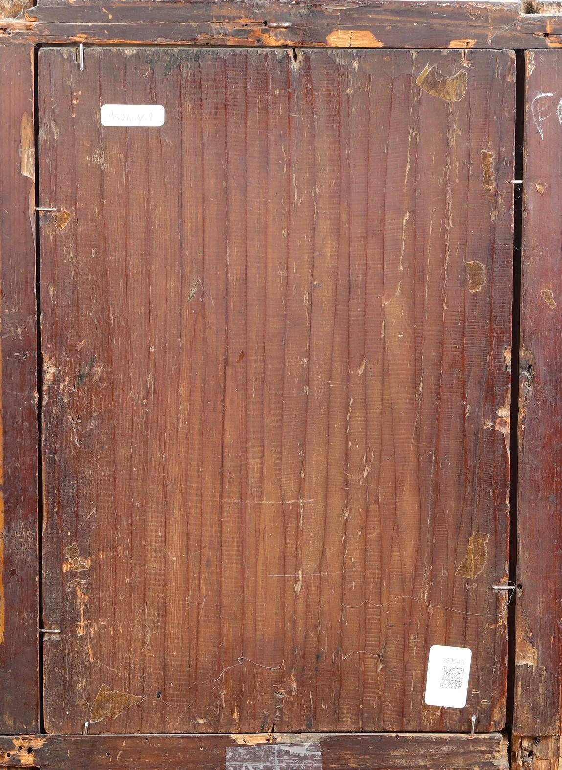 Scuola di Cuzco, Madonna, olio su tavoletta