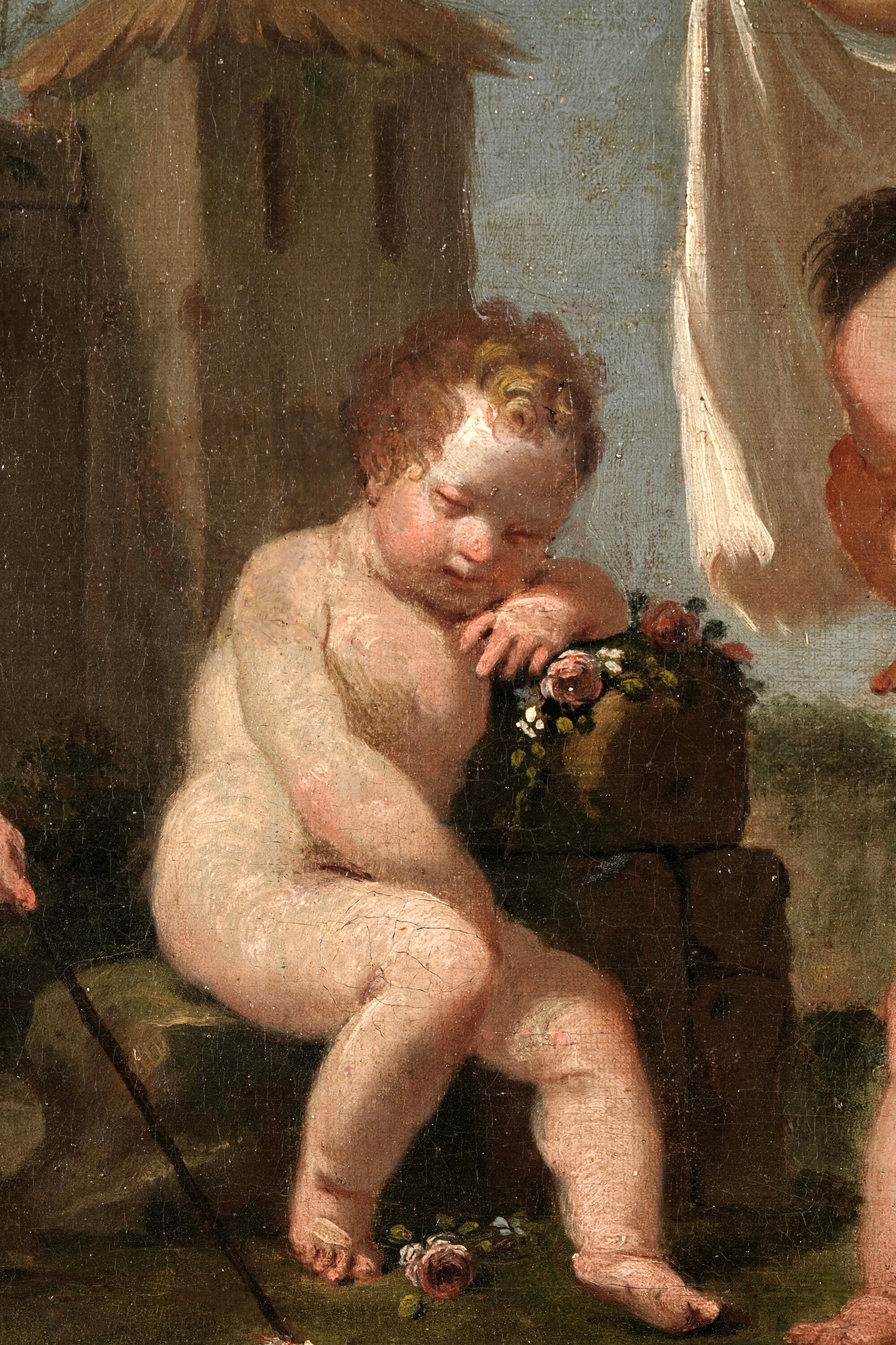 Giulio Carpioni - Gioco di fanciulli, olio su tela