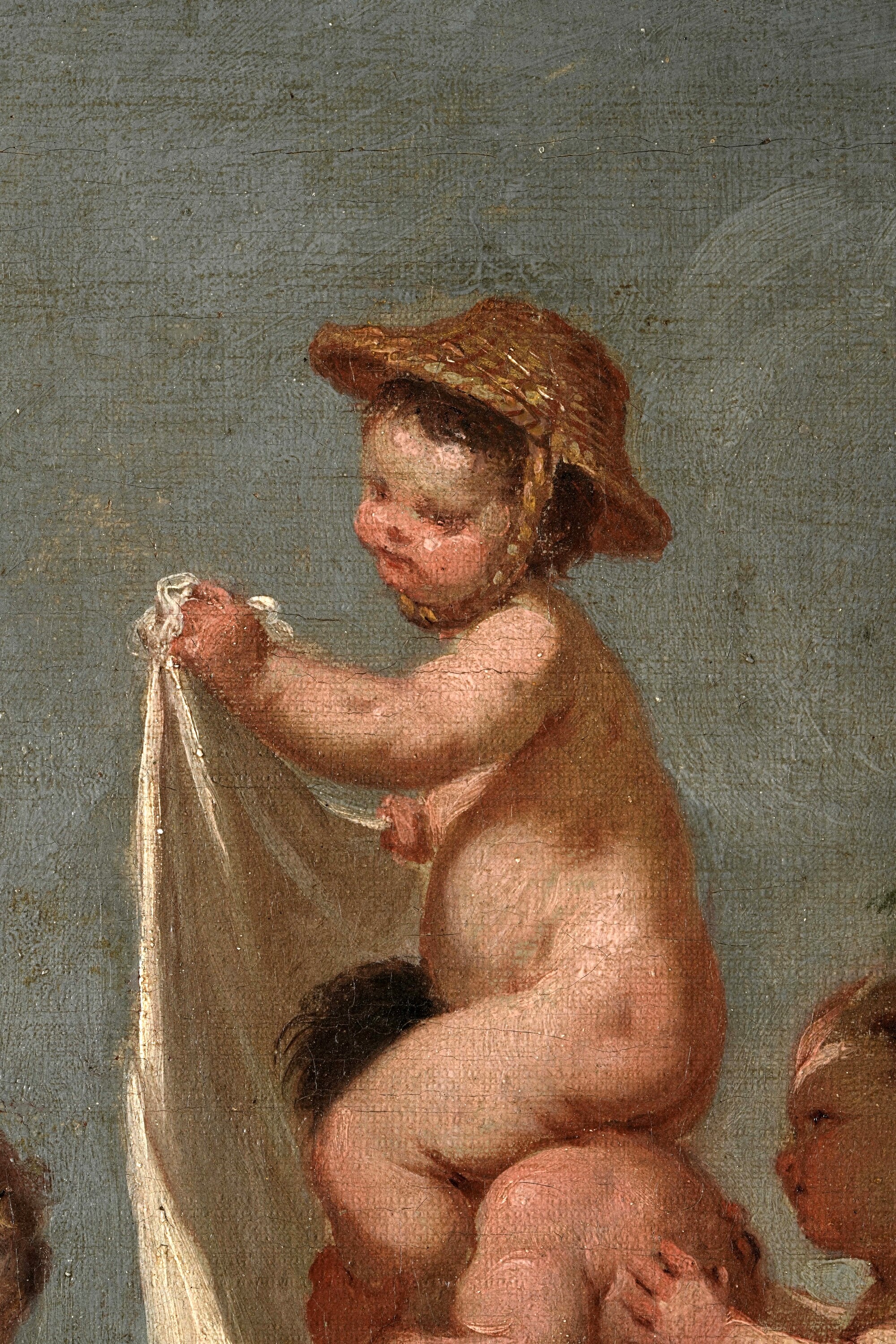 Giulio Carpioni - Gioco di fanciulli, olio su tela