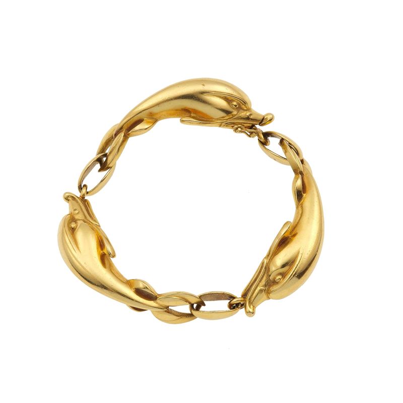 Gold bracelet  - Auction Jewels - Cambi Casa d'Aste