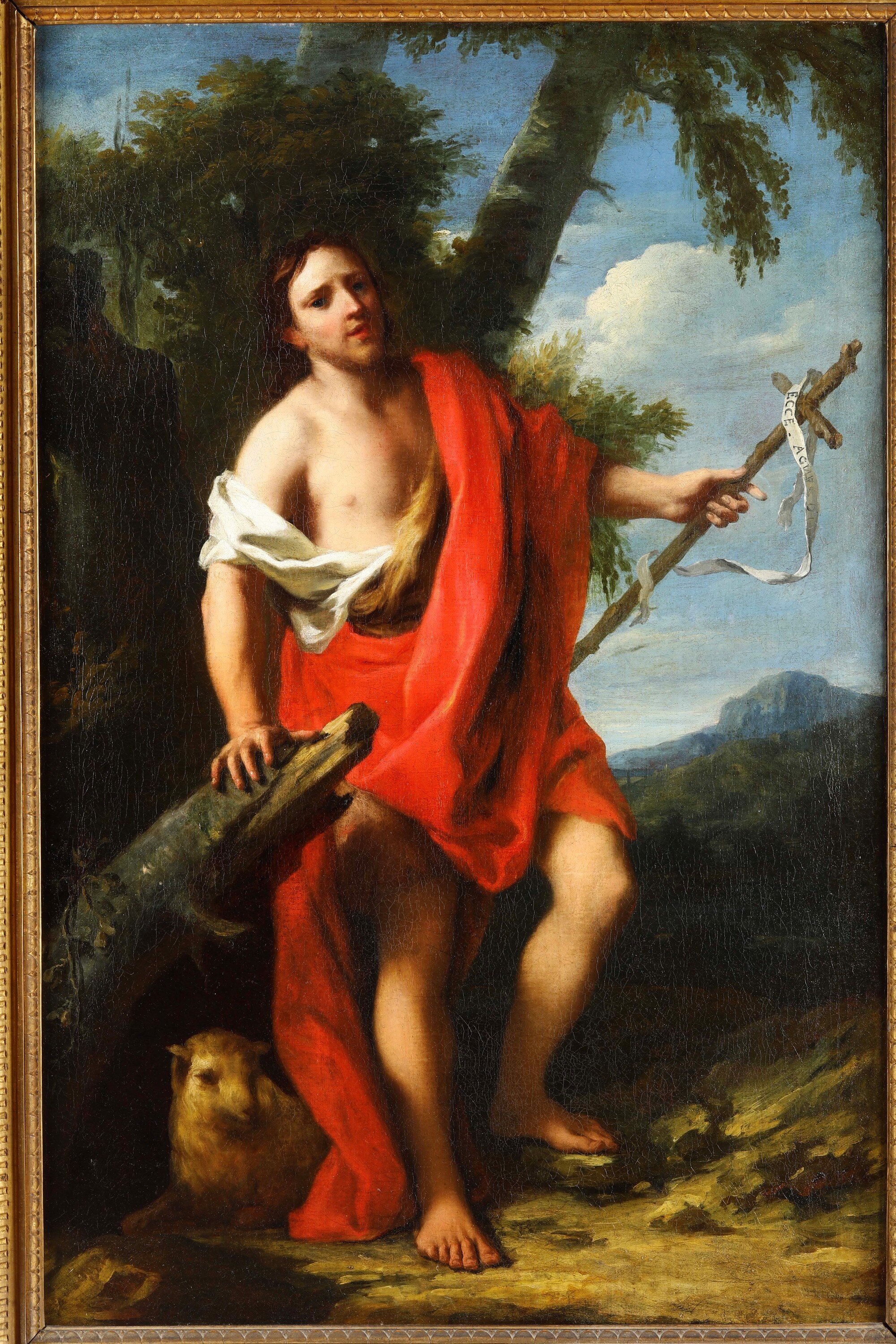 Jacopo Amigoni - San Giovanni Battista, olio su tela