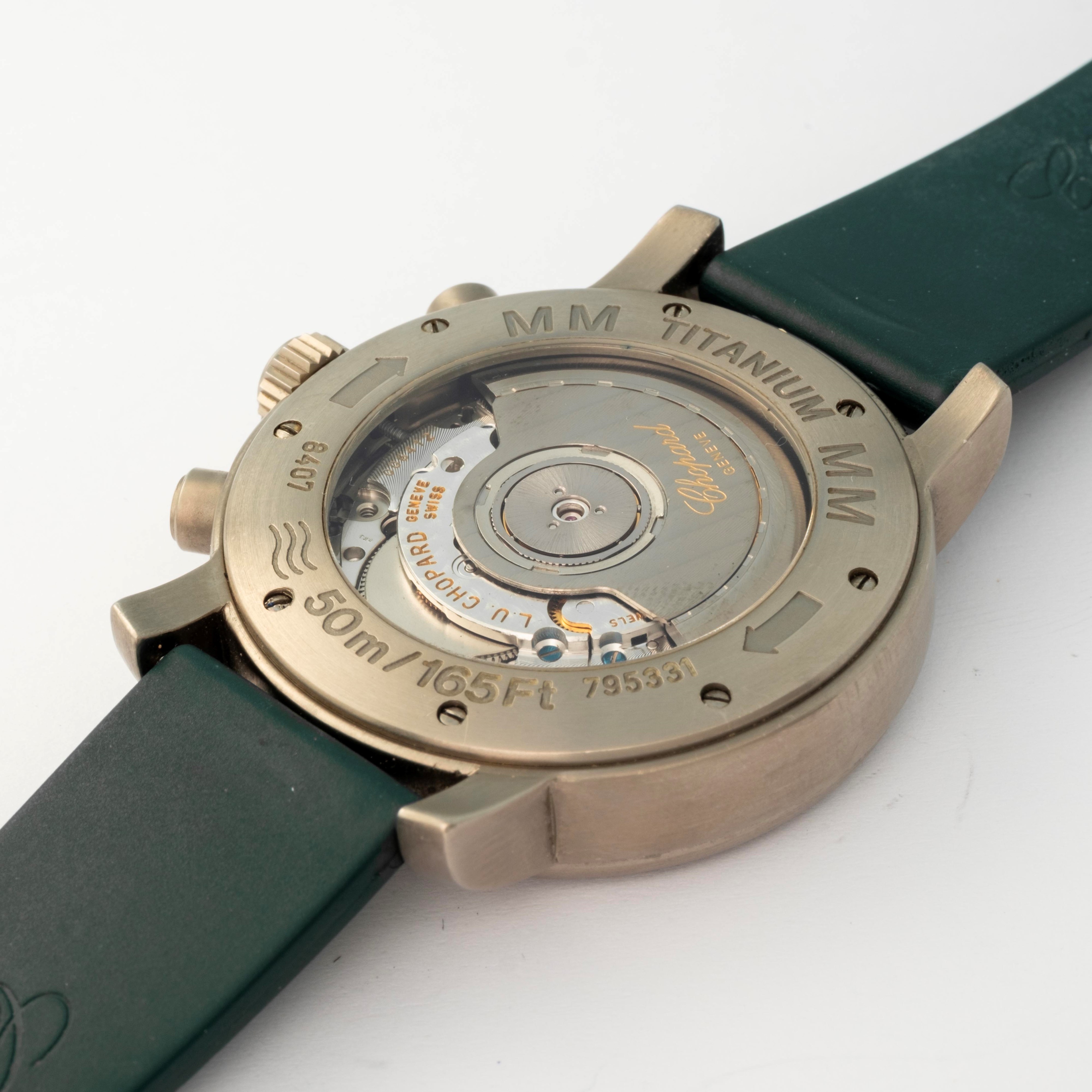 Chopard - Mille Miglia Cronografo in Titanio a Tre Contatori con Quadrante Satinato Grigio, circa...