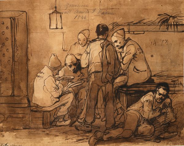 Giuseppe Moricci - Il rancio