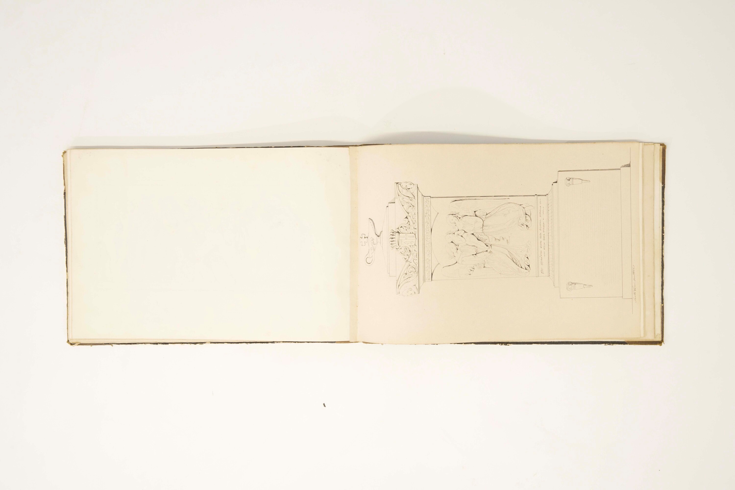 Schizzi dello scultore Santo Varni disegnati nel 1833