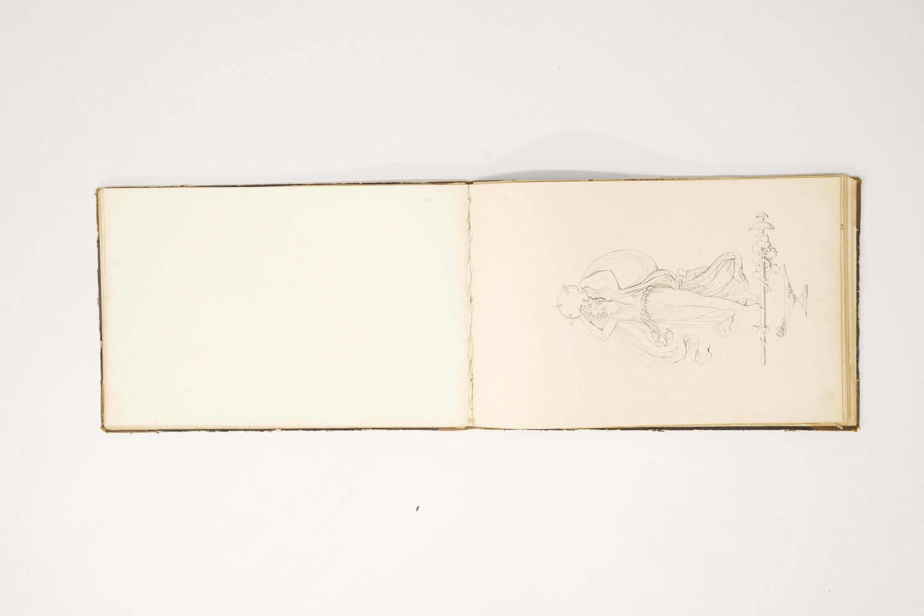 Schizzi dello scultore Santo Varni disegnati nel 1833